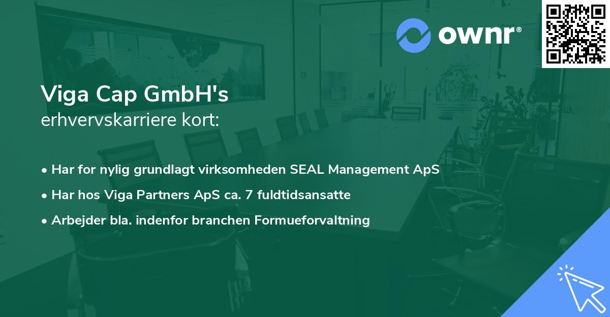 Viga Cap GmbH's erhvervskarriere kort