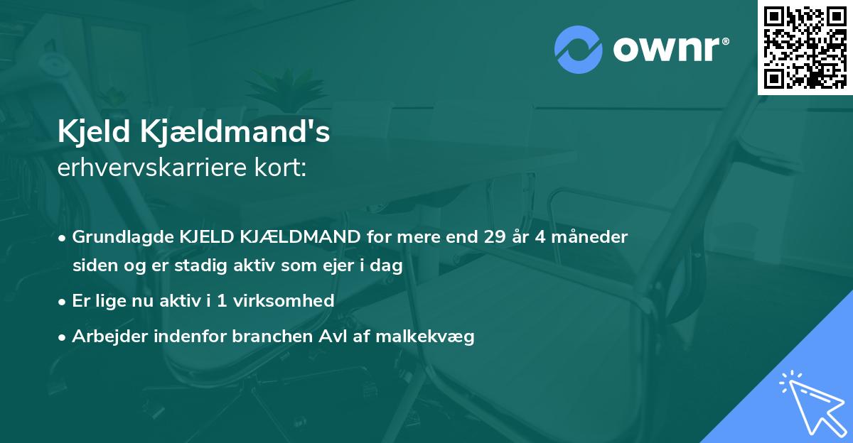 Kjeld Kjældmand's erhvervskarriere kort