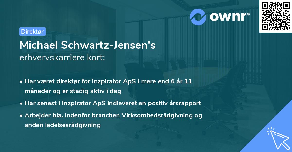 Michael Schwartz-Jensen's erhvervskarriere kort