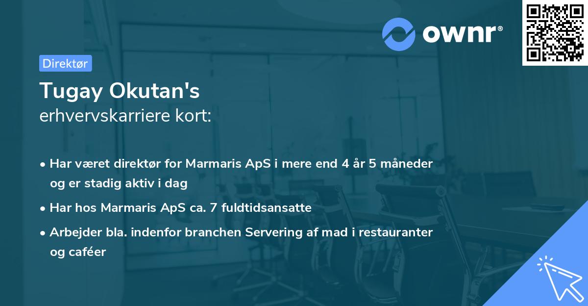 Tugay Okutan's erhvervskarriere kort