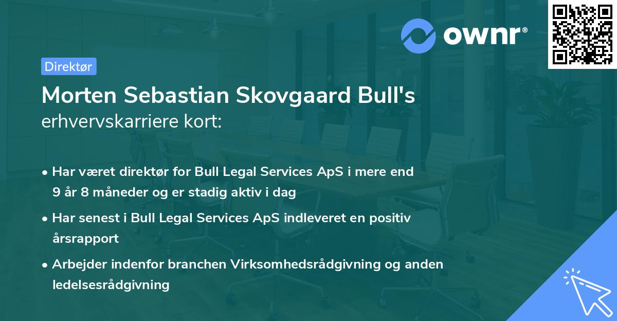 Morten Sebastian Skovgaard Bull's erhvervskarriere kort