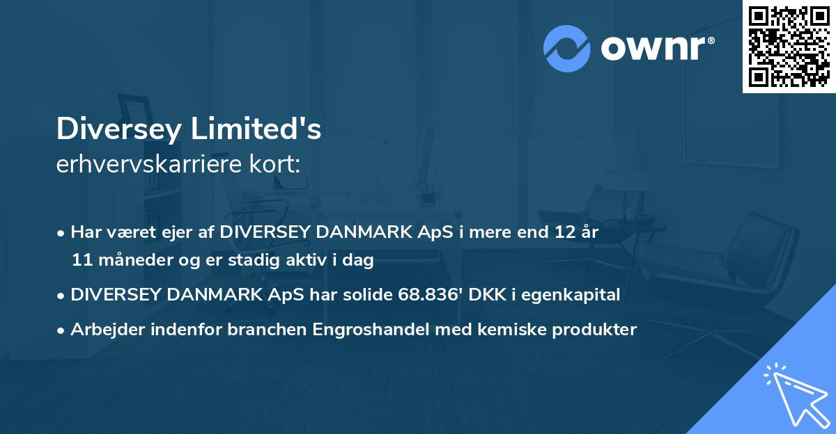 Diversey Limited's erhvervskarriere kort