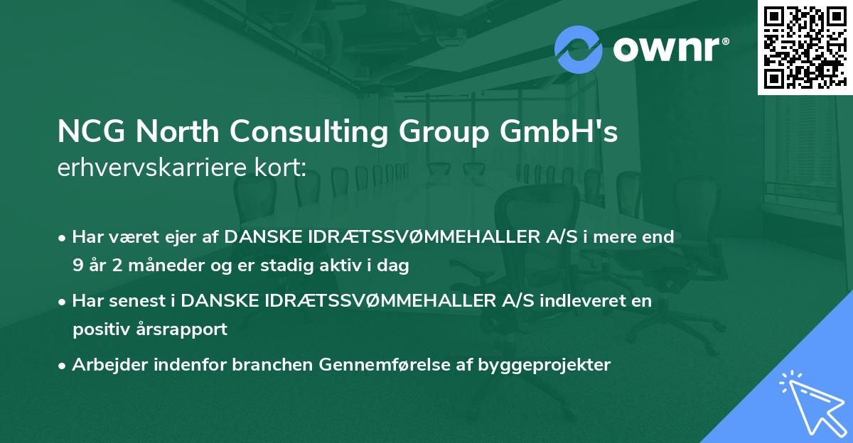 NCG North Consulting Group GmbH's erhvervskarriere kort