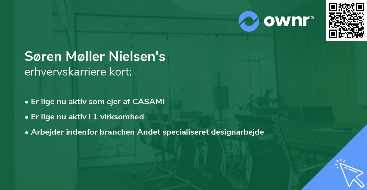 Søren Møller Nielsen's erhvervskarriere kort