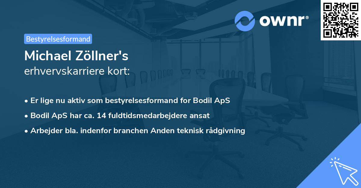 Michael Zöllner's erhvervskarriere kort