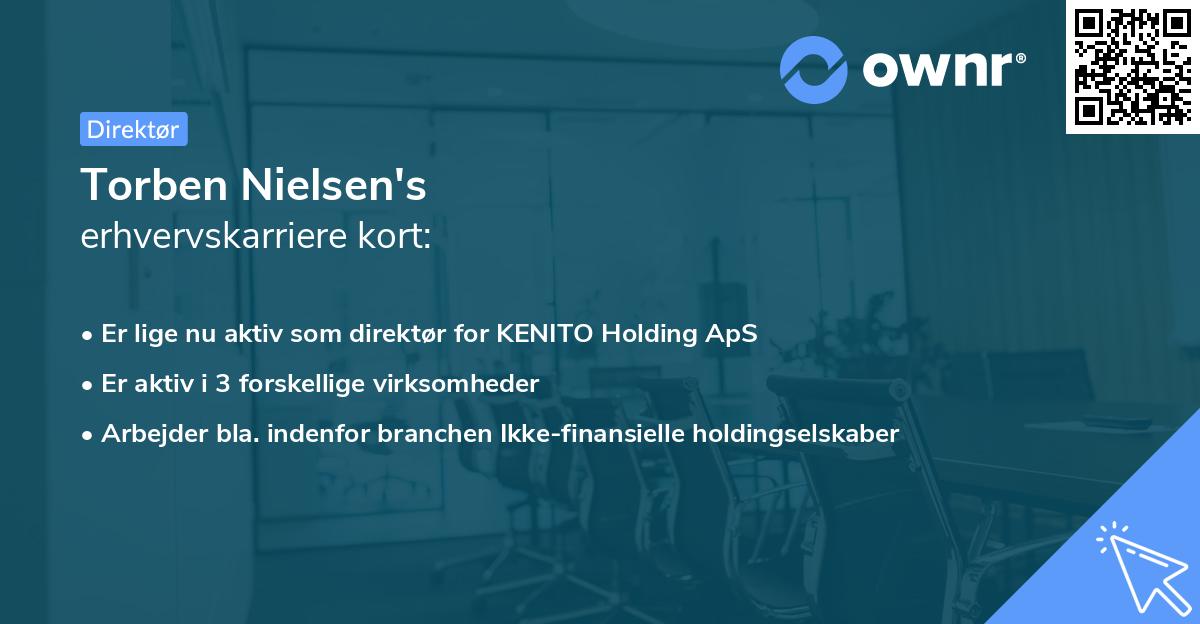 Torben Nielsen's erhvervskarriere kort