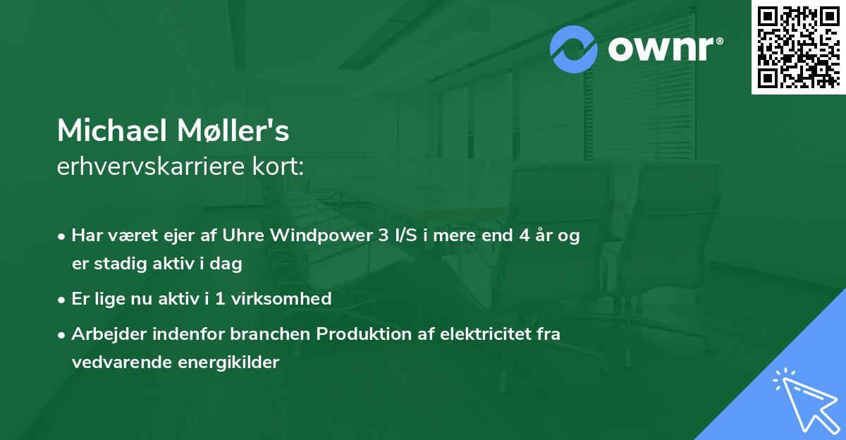 Michael Møller's erhvervskarriere kort