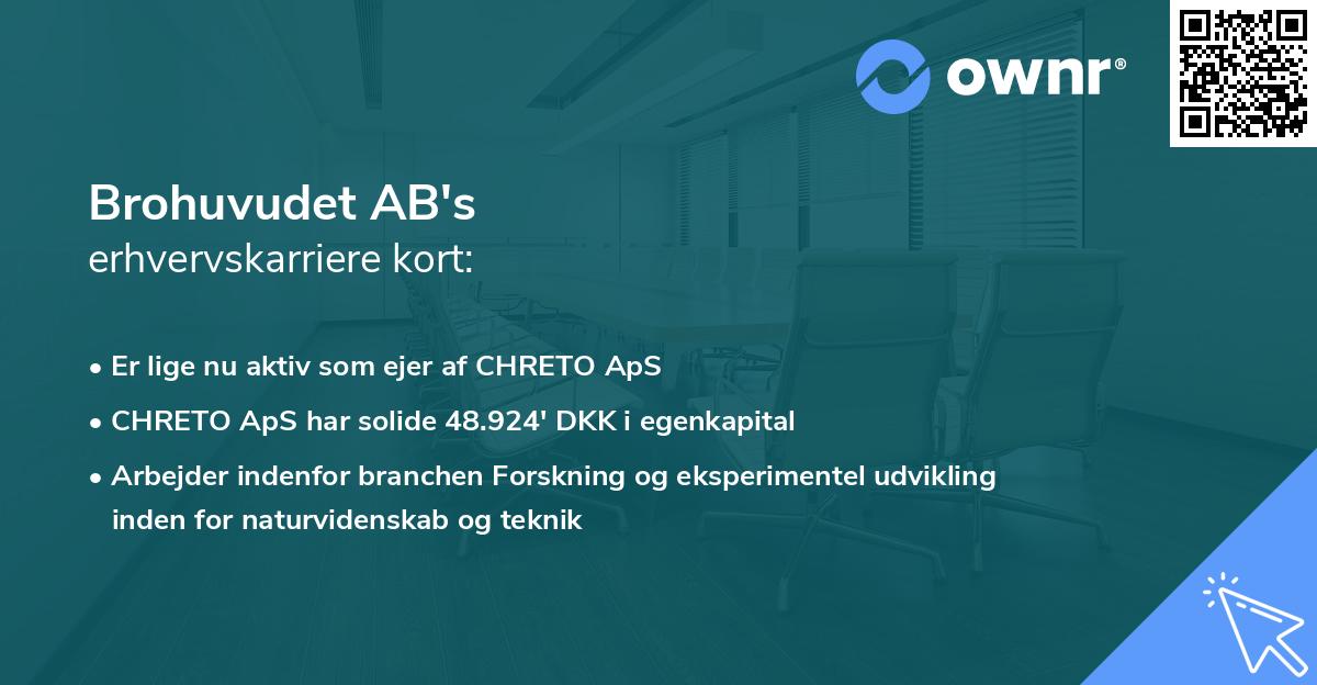 Brohuvudet AB's erhvervskarriere kort