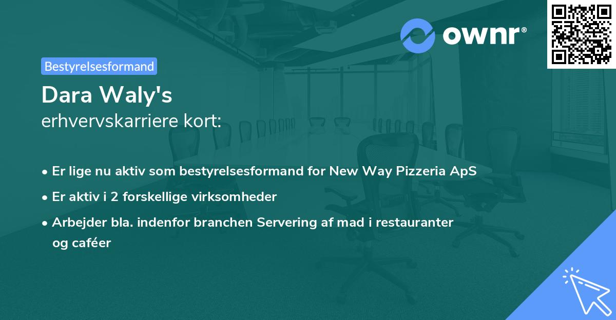 Dara Waly's erhvervskarriere kort