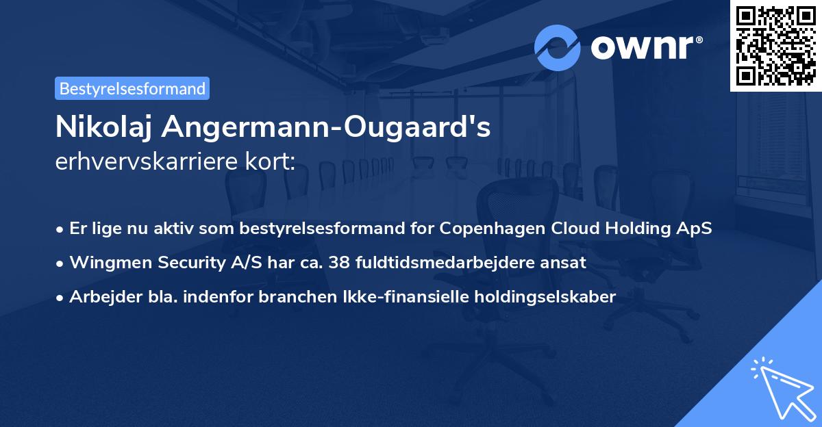 Nikolaj Angermann-Ougaard's erhvervskarriere kort