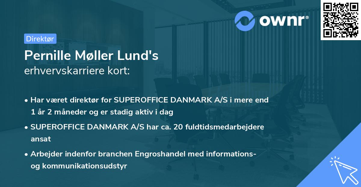 Pernille Møller Lund's erhvervskarriere kort