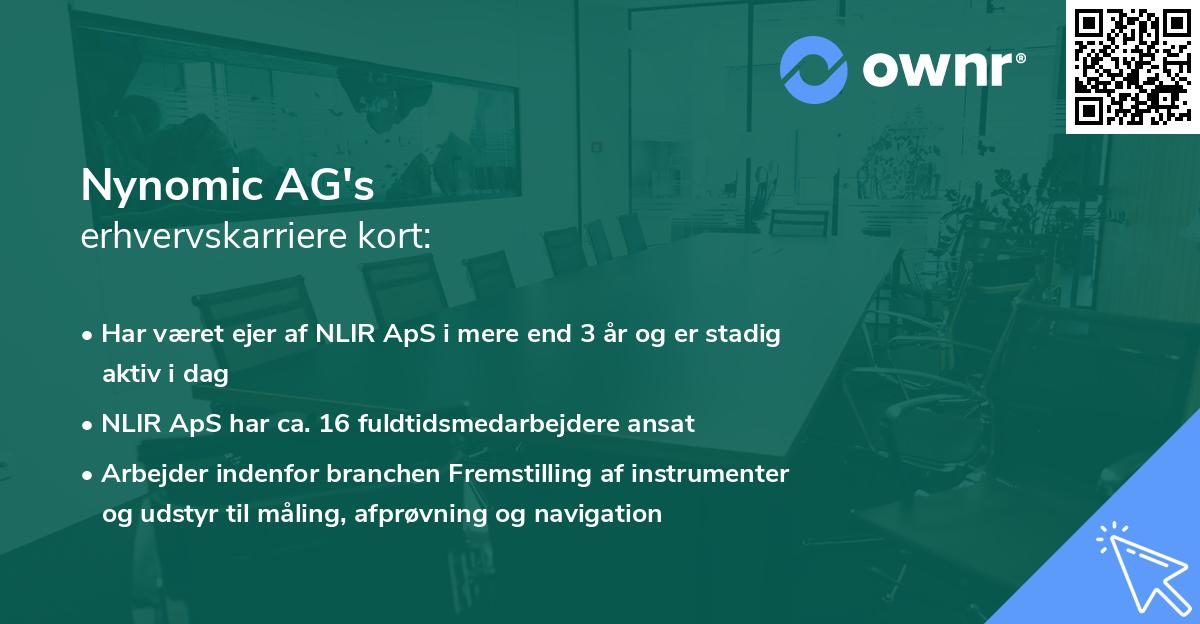 Nynomic AG's erhvervskarriere kort
