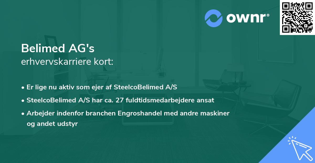 Belimed AG's erhvervskarriere kort