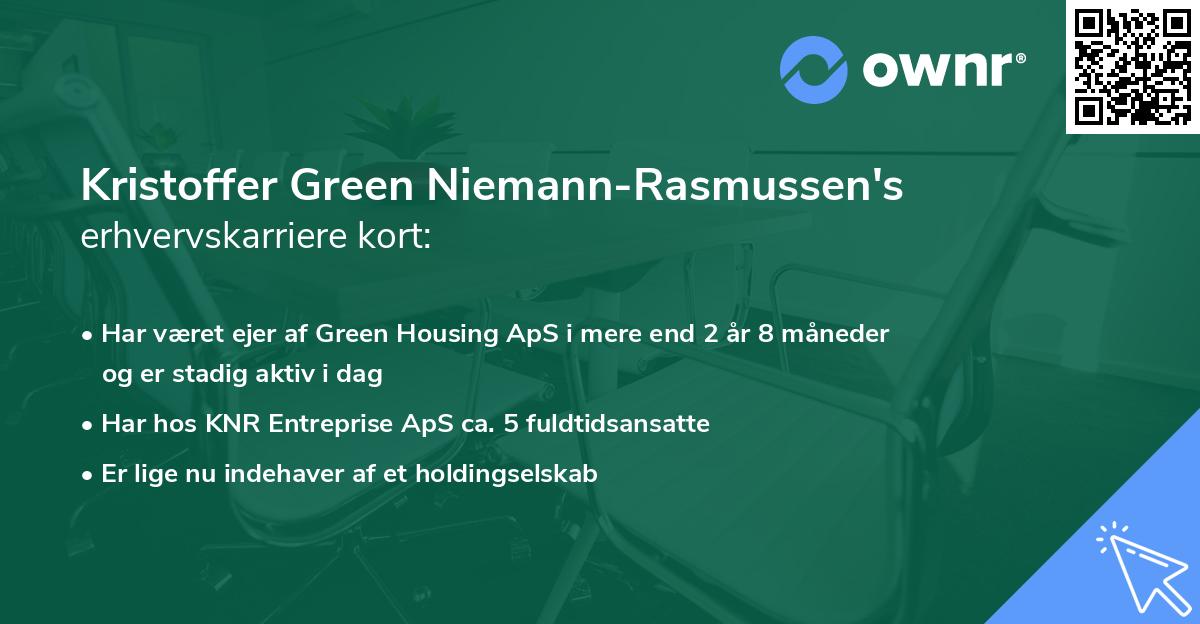 Kristoffer Green Niemann-Rasmussen's erhvervskarriere kort