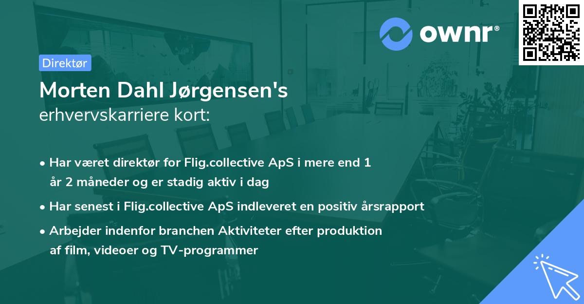 Morten Dahl Jørgensen's erhvervskarriere kort