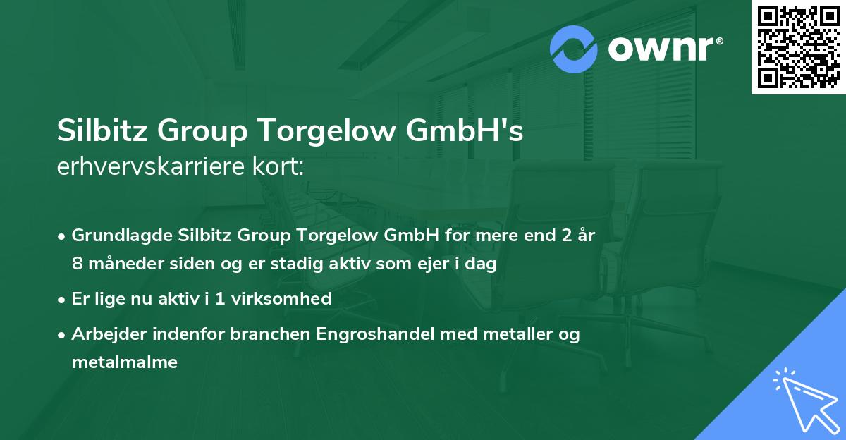 Silbitz Group Torgelow GmbH's erhvervskarriere kort