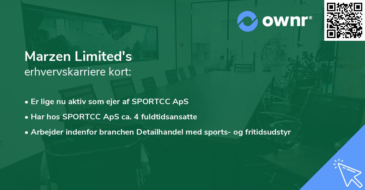 Marzen Limited's erhvervskarriere kort