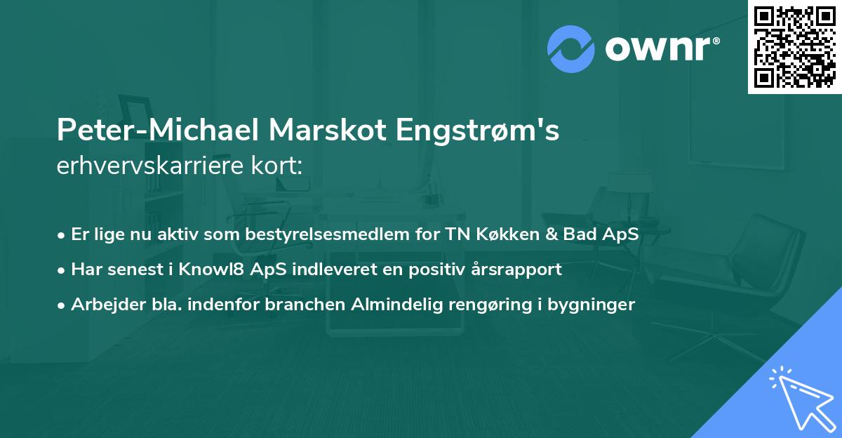 Peter-Michael Marskot Engstrøm's erhvervskarriere kort