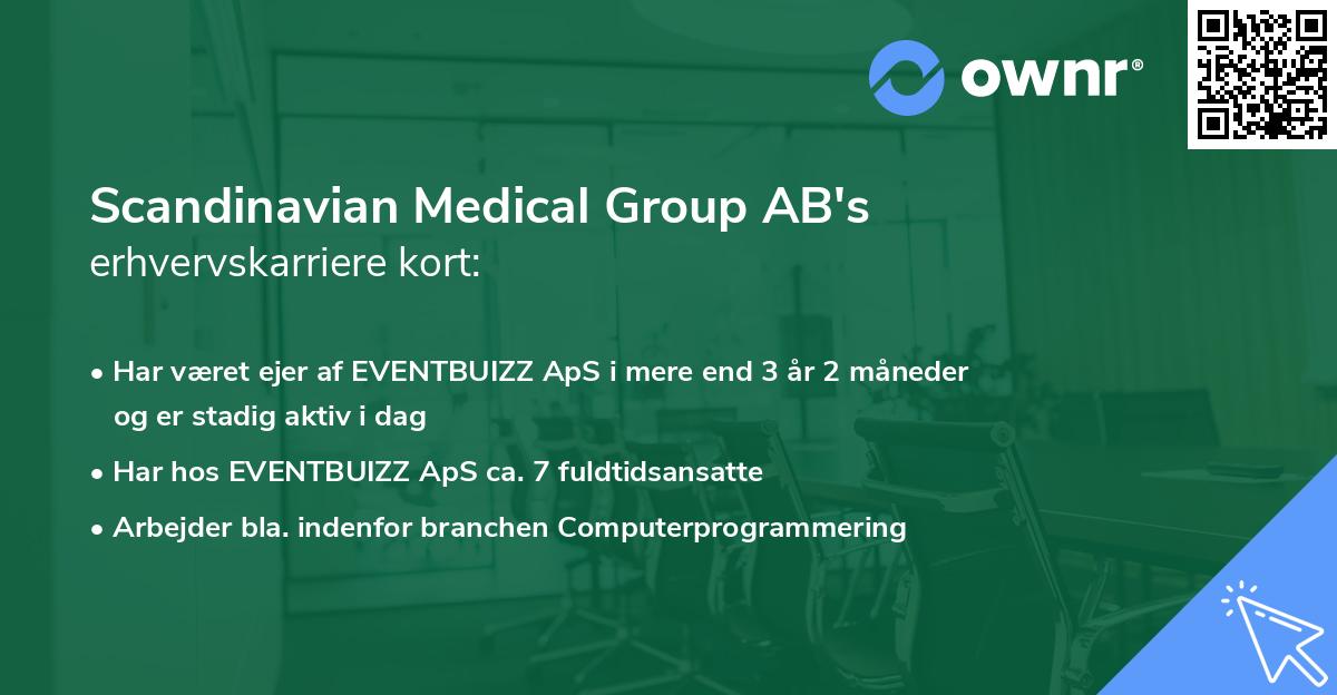 Scandinavian Medical Group AB's erhvervskarriere kort