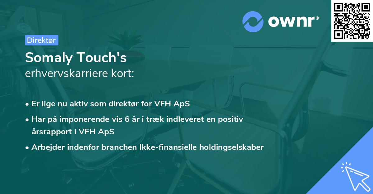 Somaly Touch's erhvervskarriere kort
