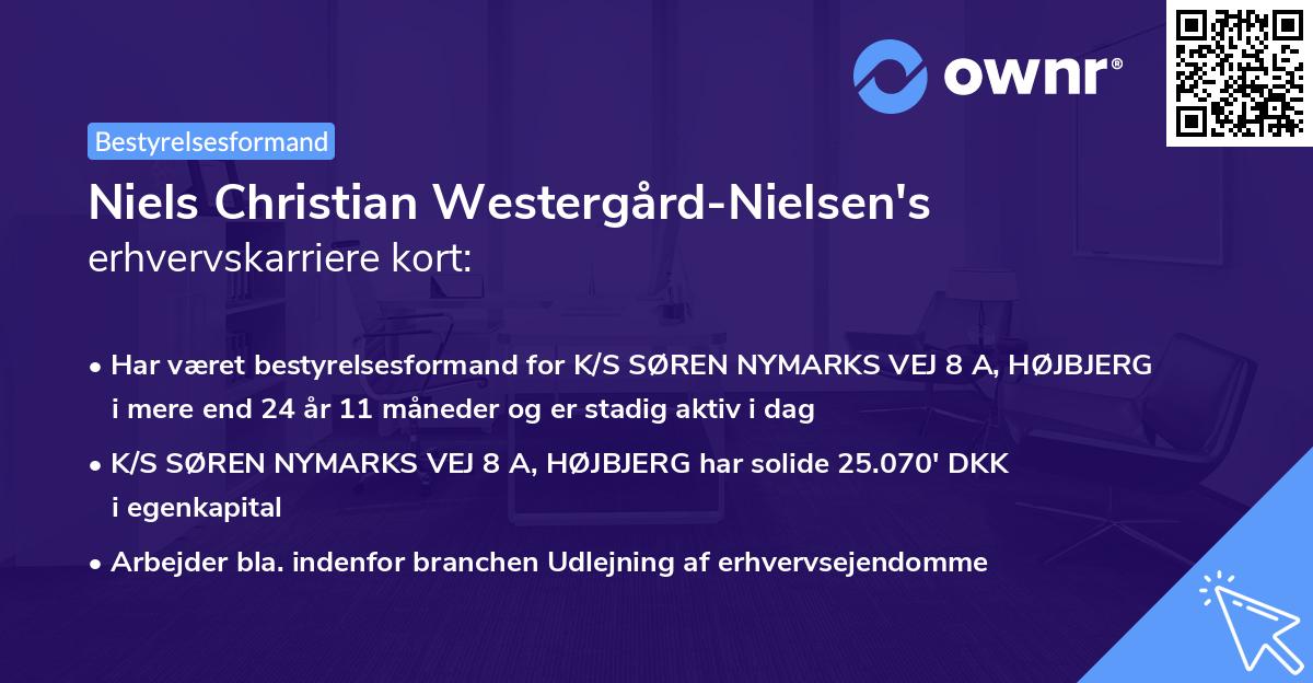 Niels Christian Westergård-Nielsen's erhvervskarriere kort