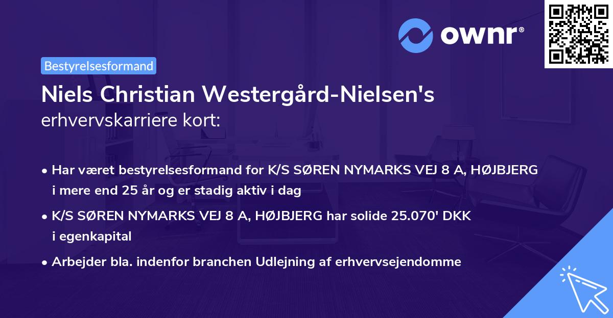Niels Christian Westergård-Nielsen's erhvervskarriere kort