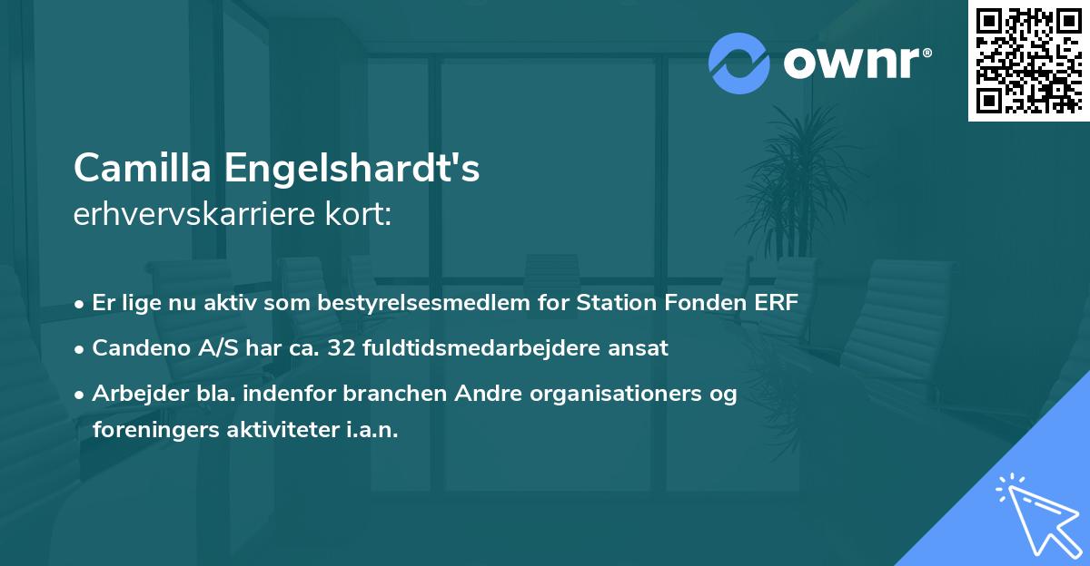 Camilla Engelshardt's erhvervskarriere kort