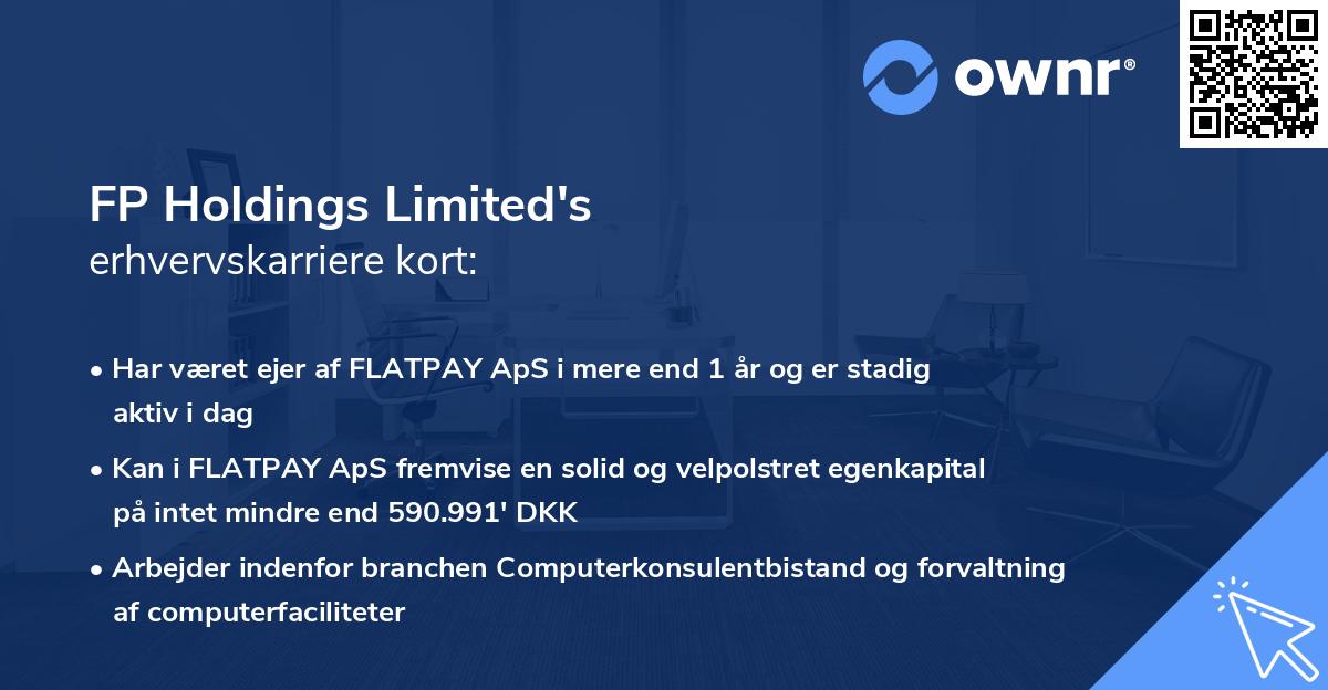 FP Holdings Limited's erhvervskarriere kort