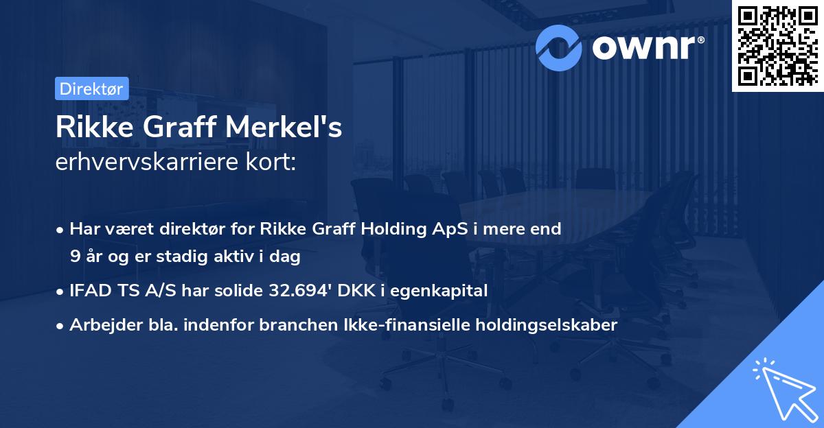 Rikke Graff Merkel's erhvervskarriere kort