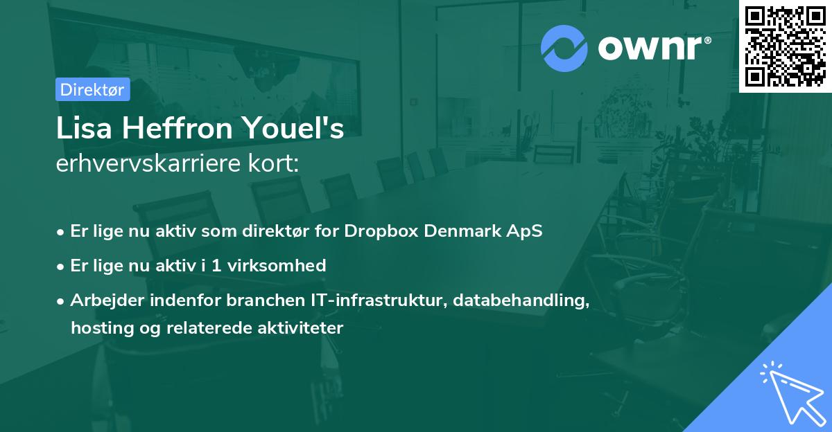 Lisa Heffron Youel's erhvervskarriere kort