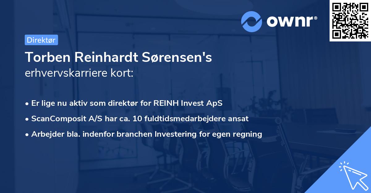 Torben Reinhardt Sørensen's erhvervskarriere kort