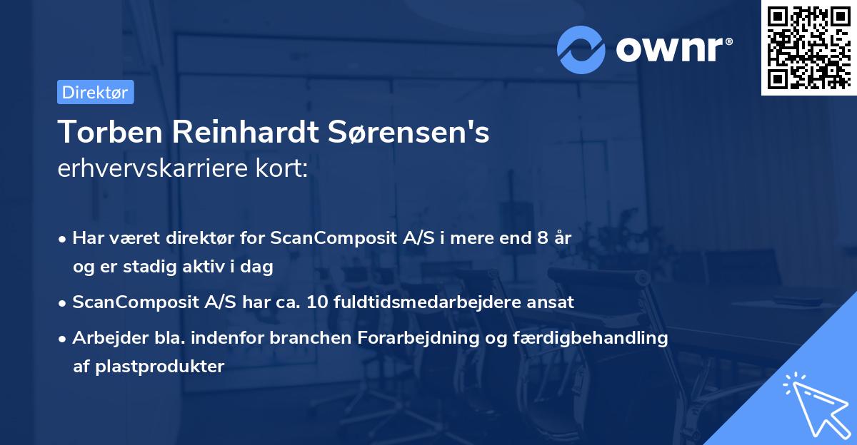 Torben Reinhardt Sørensen's erhvervskarriere kort