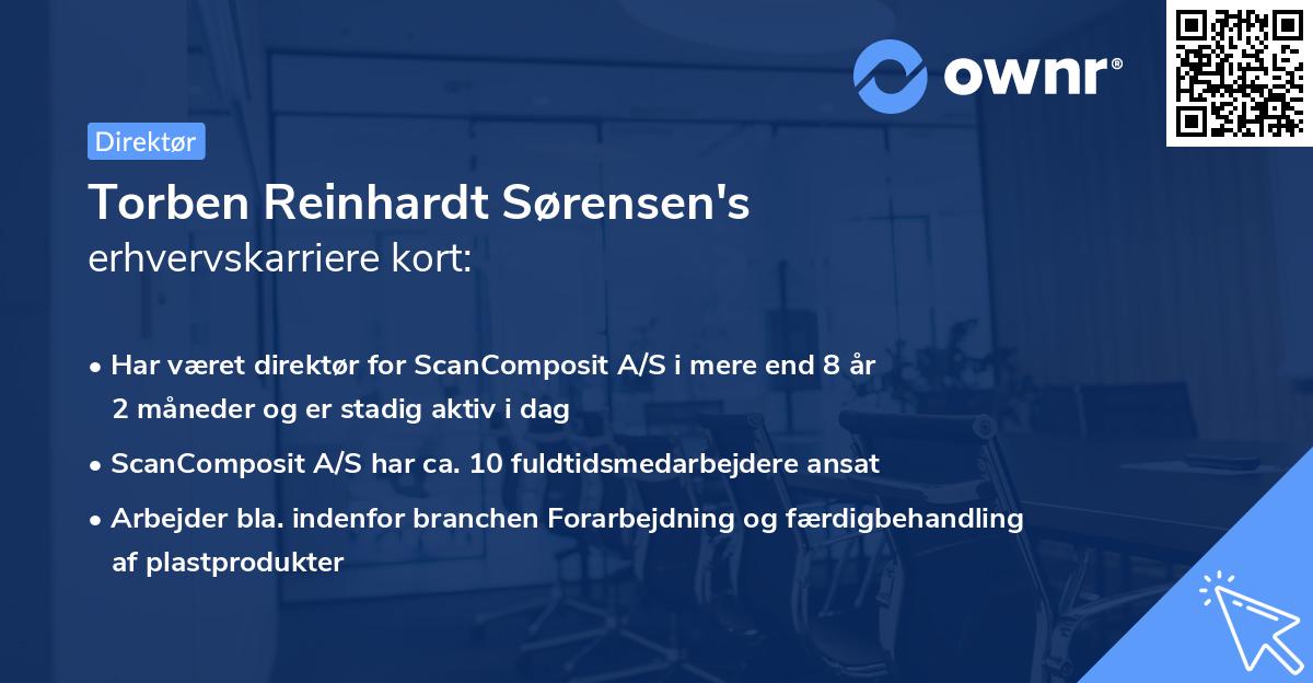 Torben Reinhardt Sørensen's erhvervskarriere kort