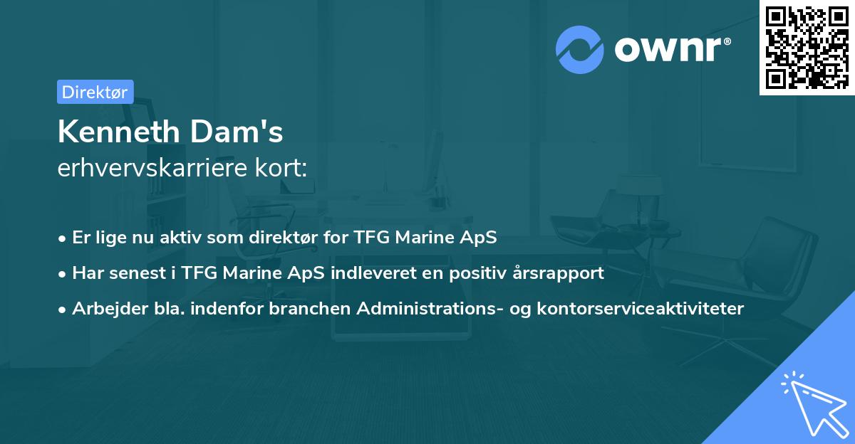 Kenneth Dam's erhvervskarriere kort