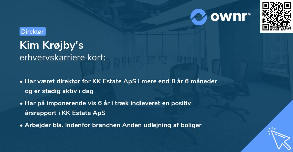 Kim Krøjby's erhvervskarriere kort
