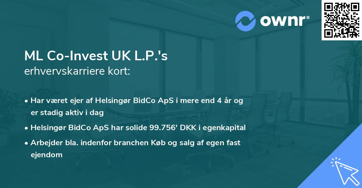 ML Co-Invest UK L.P.'s erhvervskarriere kort