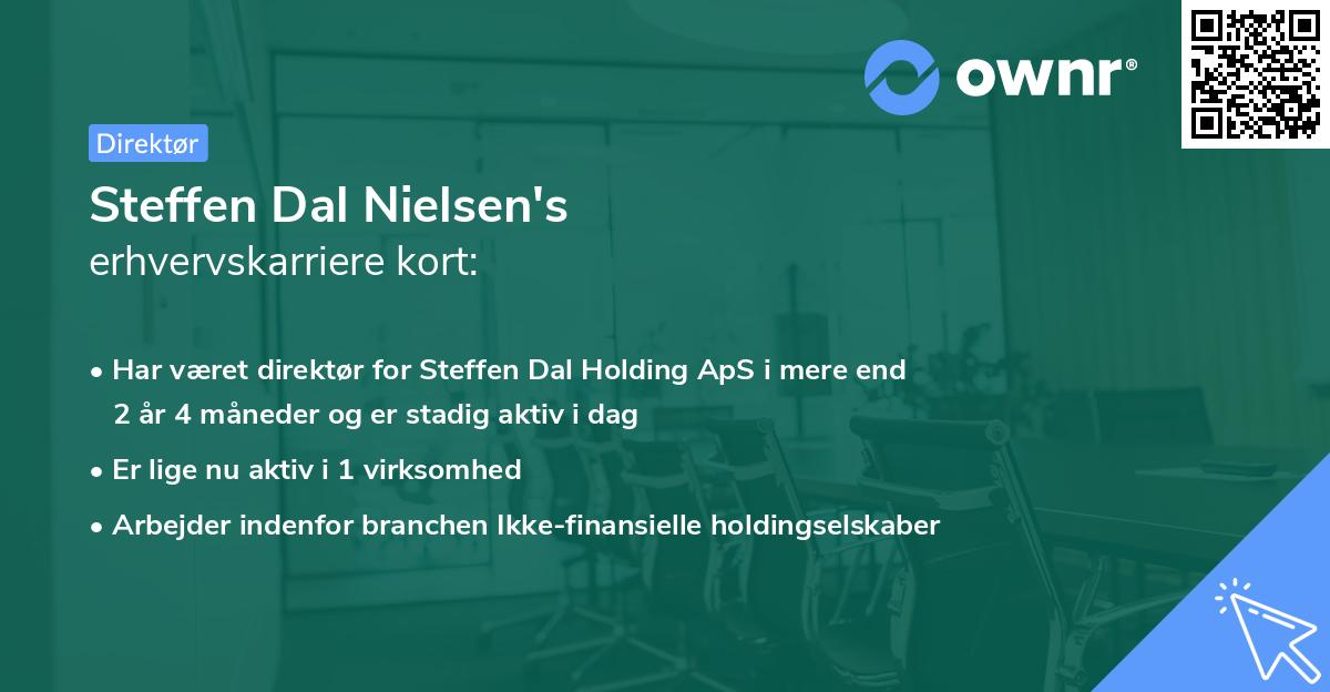 Steffen Dal Nielsen's erhvervskarriere kort