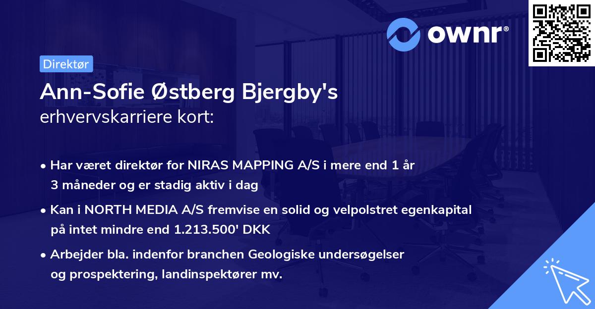 Ann-Sofie Østberg Bjergby's erhvervskarriere kort