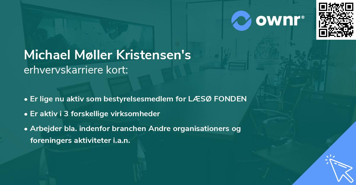 Michael Møller Kristensen's erhvervskarriere kort