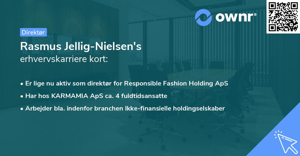 Rasmus Jellig-Nielsen's erhvervskarriere kort