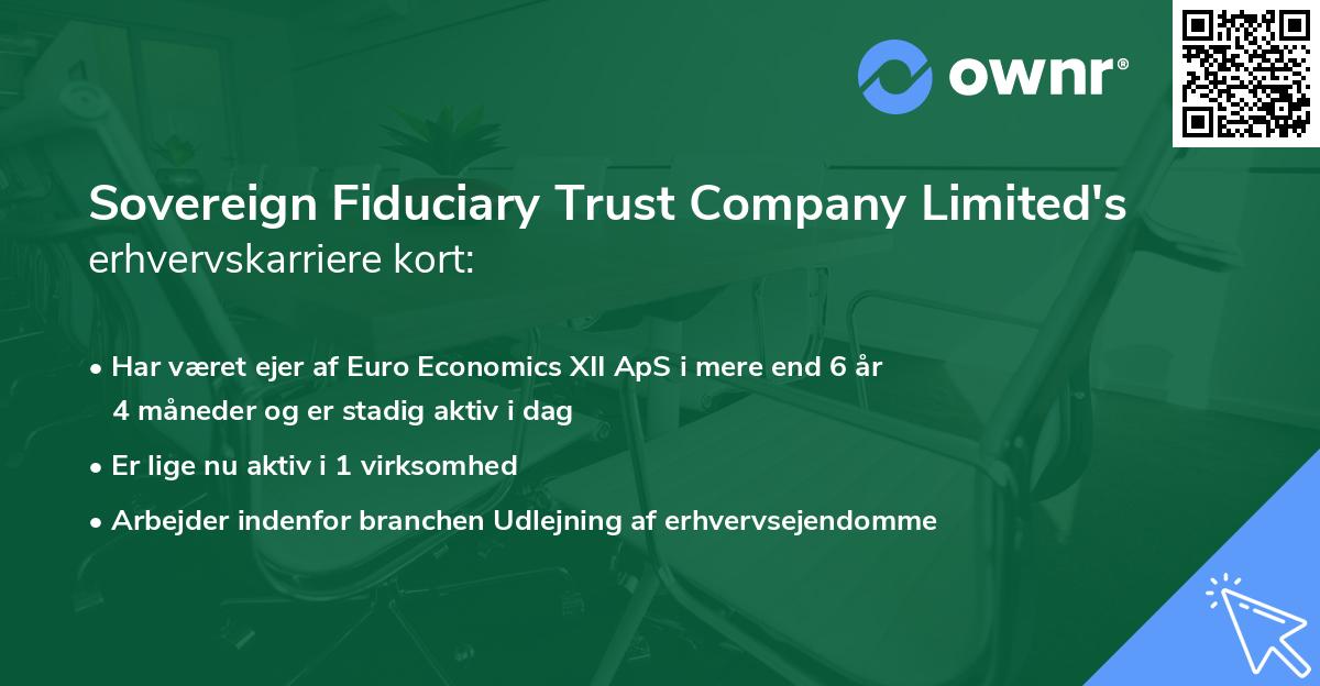 Sovereign Fiduciary Trust Company Limited's erhvervskarriere kort