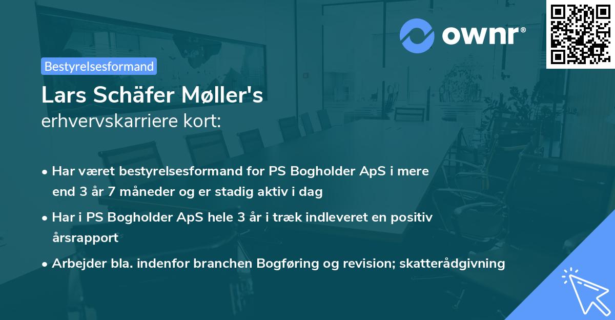 Lars Schäfer Møller's erhvervskarriere kort
