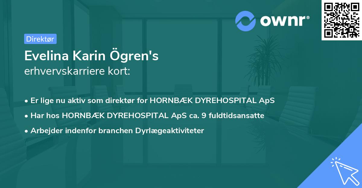 Evelina Karin Ögren's erhvervskarriere kort