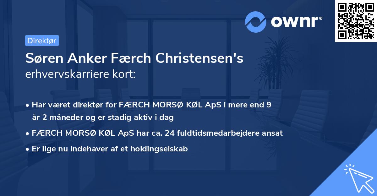 Søren Anker Færch Christensen har 6 erhvervsroller » Er Durupgårde - ownr®