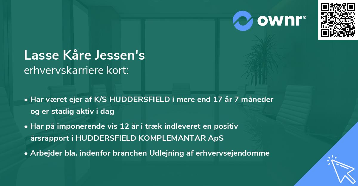 Lasse Kåre Jessen's erhvervskarriere kort