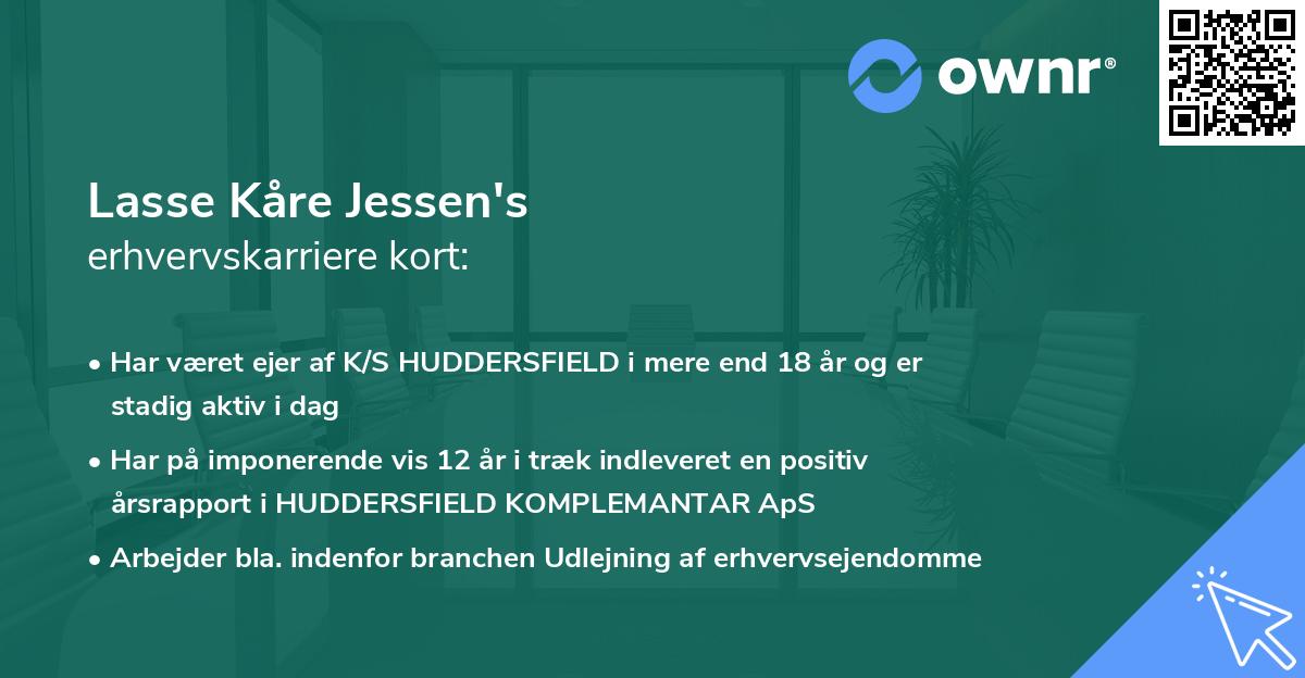 Lasse Kåre Jessen's erhvervskarriere kort