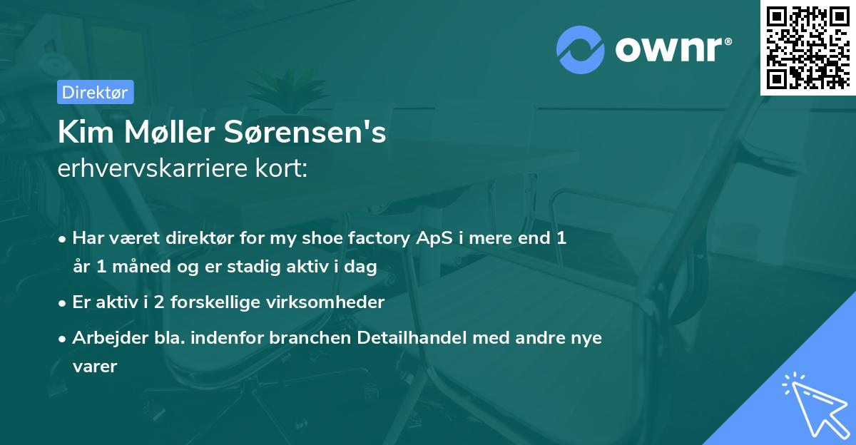 Kim Møller Sørensen's erhvervskarriere kort