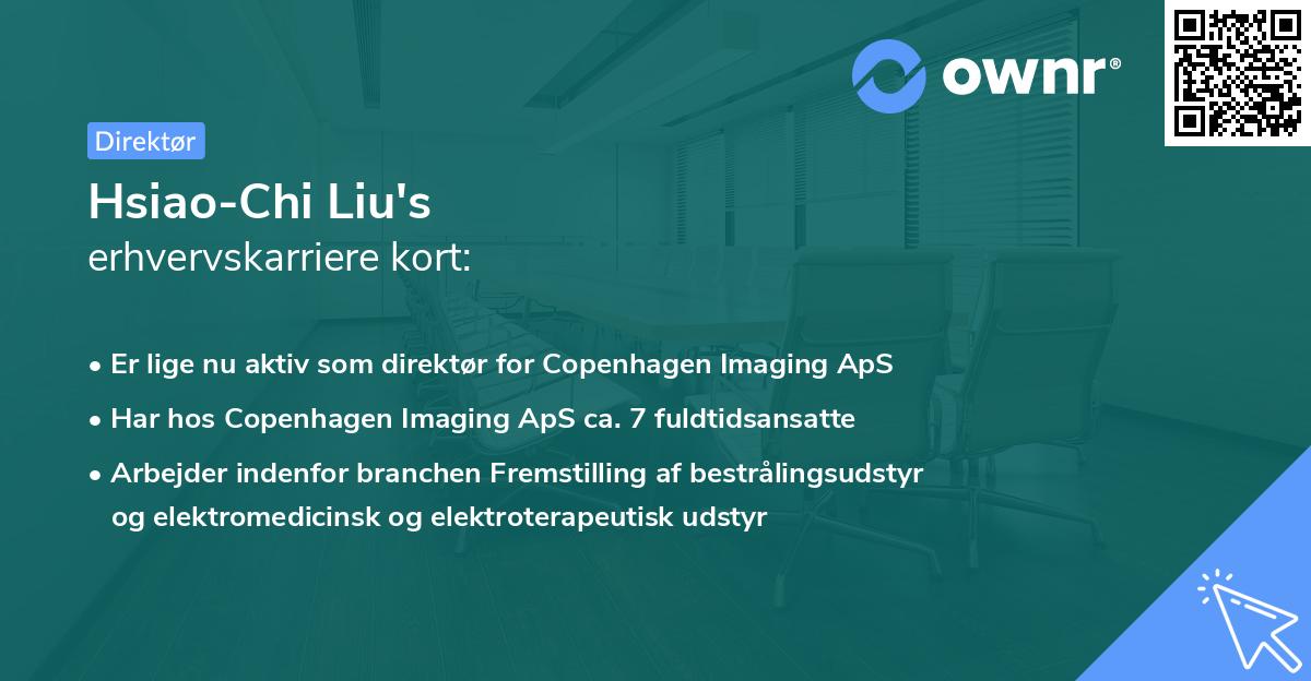 Hsiao-Chi Liu's erhvervskarriere kort