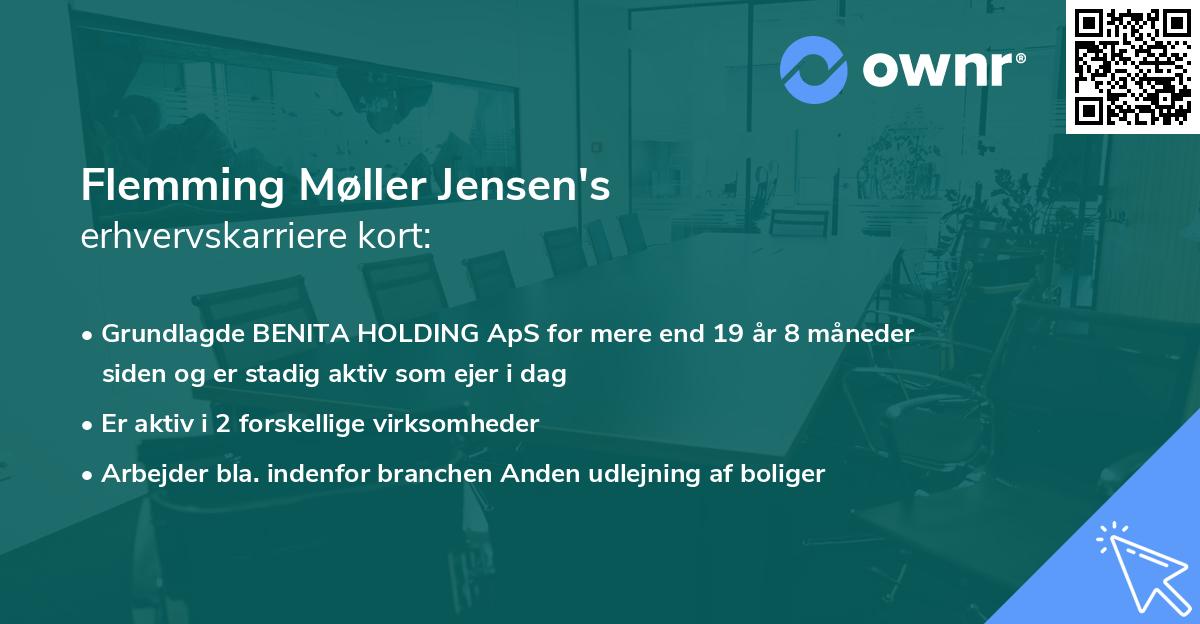 Flemming Møller Jensen's erhvervskarriere kort