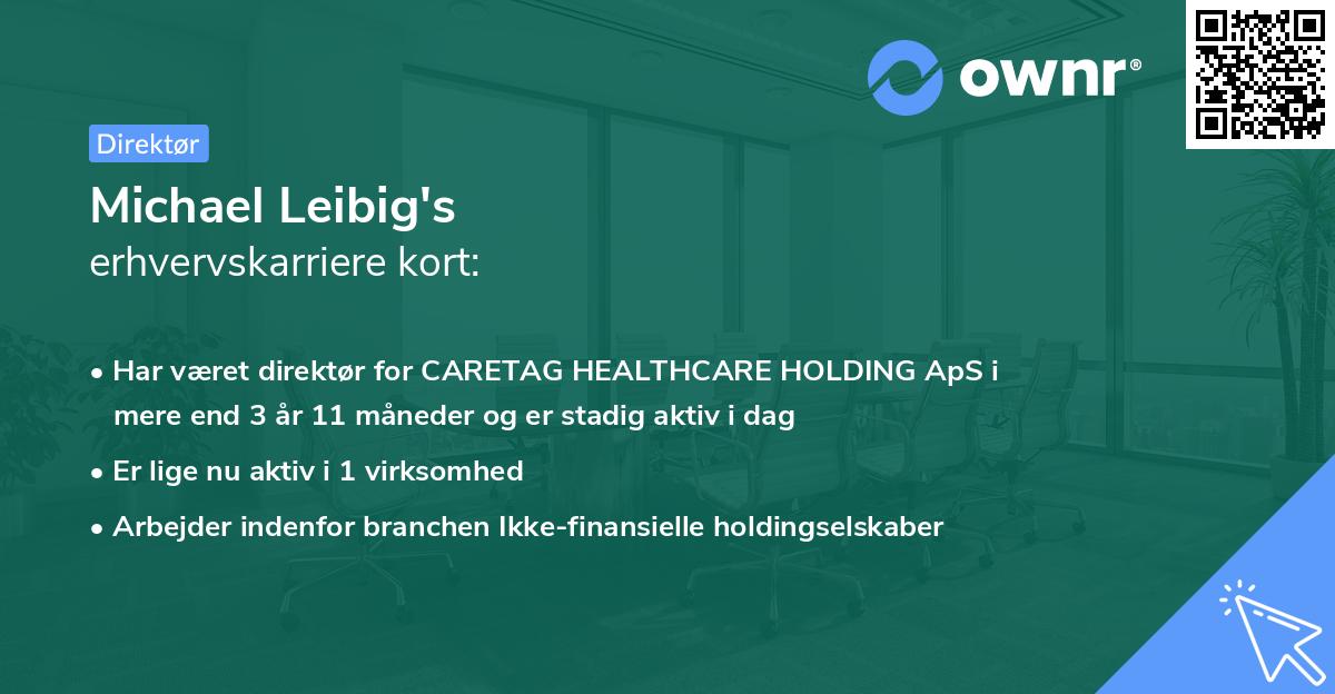 Michael Leibig's erhvervskarriere kort